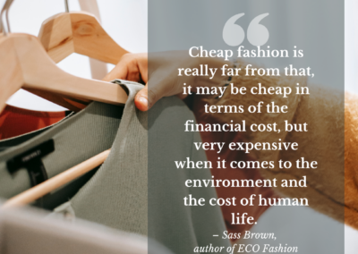 Why Cheap Fashion Isn’t Cheap
